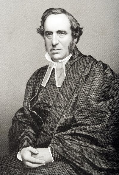 Richard Chenevix Trench engraved by D.J. Pound from a photograph, from 